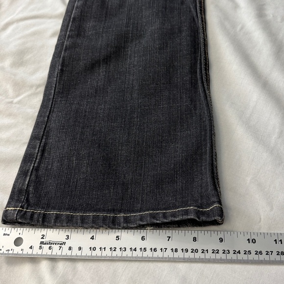 Vintage Buffalo Jeans Womens PINK-X Low-Rise Bootcut Jeans Gray/Black Sz 29 - Picture 12 of 16